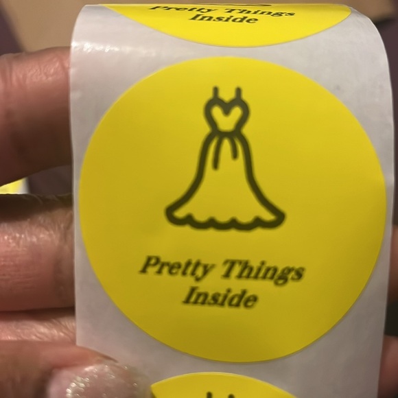 (50)  2” Custom Posh Clóset Stickers Choose Your Colors and Words - Picture 10 of 17